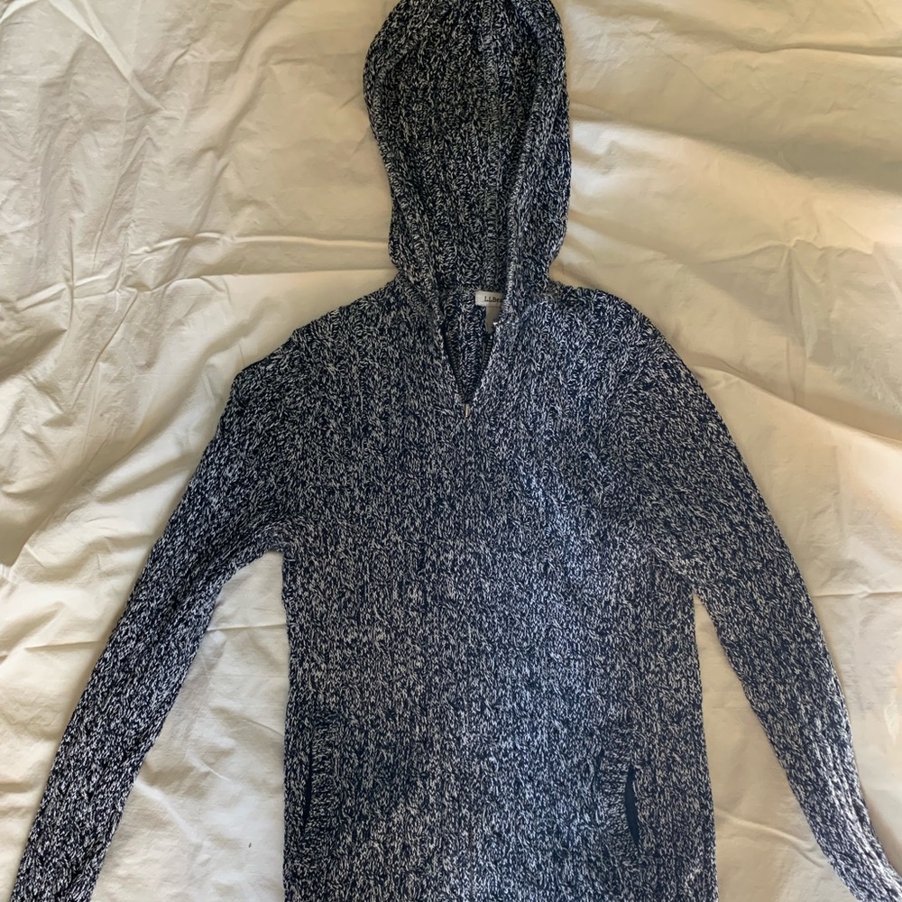 Very nice, thick, zip up L.L Bean sweater.